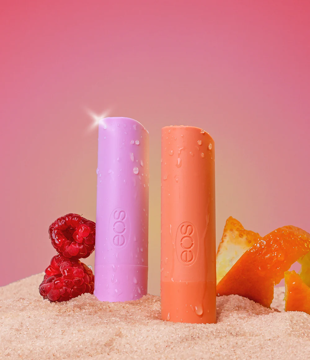 Raspberry Rosé & Tangerine Spritz 2-Pack Lip Balm - Image 2